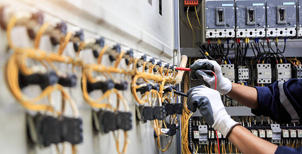 Professional Electrician technician working in North Fort Myers, FL